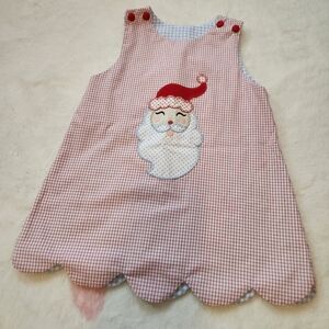 Reversible - Shrimp and Grits Pumpkin/ Santa Jumper - Size 12months